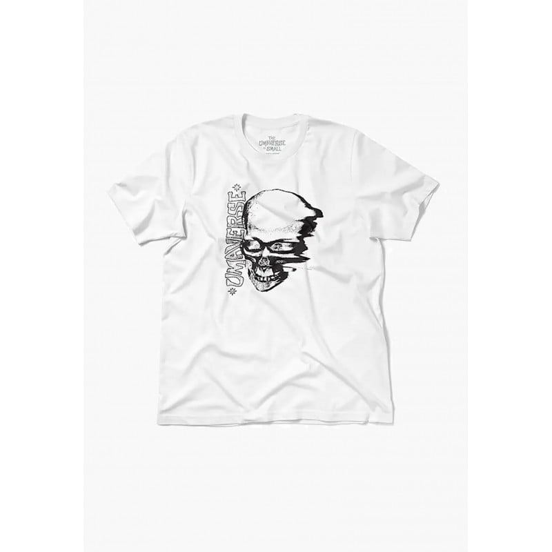 UMAVERSE Skull T-Shirt White