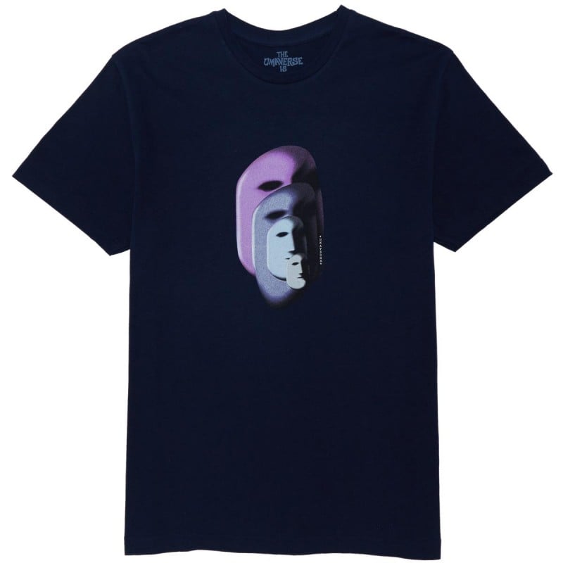 UMAVERSE Faces T-Shirt Navy