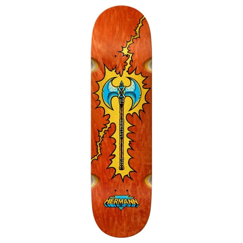 Real Hermann Battle Axe 8.25" Skateboard Deck