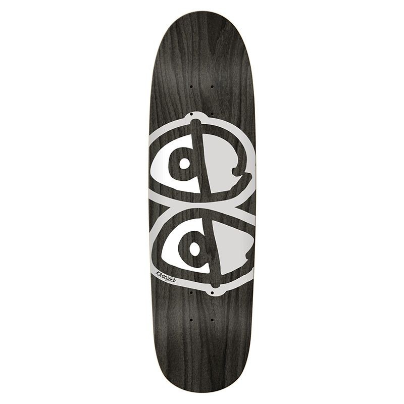 Krooked Team Eyes Shaped 9.3" Skateboard Deck