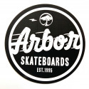 Arbor 'Circle' Sticker Black