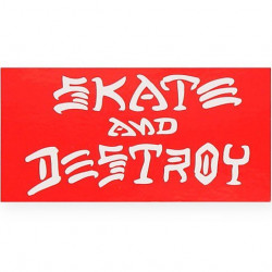 Thrasher Skate and Destroy Sticker Small