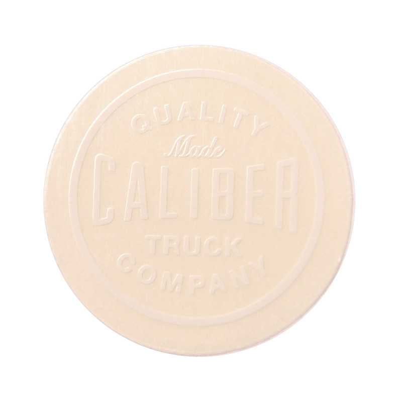 Caliber 'White Circle' Sticker