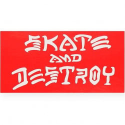 Thrasher Skate and Destroy Sticker Medium