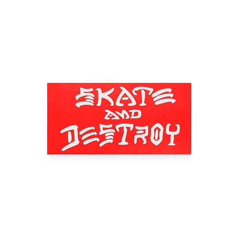 Thrasher Skate and Destroy Sticker Medium