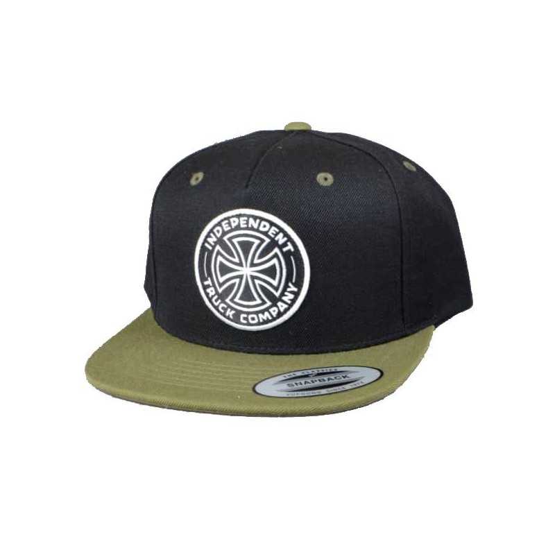 Buy Independent ITC Cross Cap Black/Herb at Europe's Sickest Skateboard ...