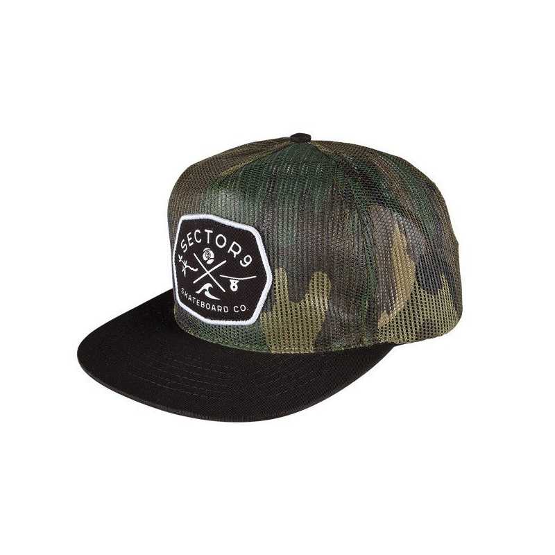 Buy Sector 9 Range Camouflage Cap at Europe's Sickest Skateboard Store