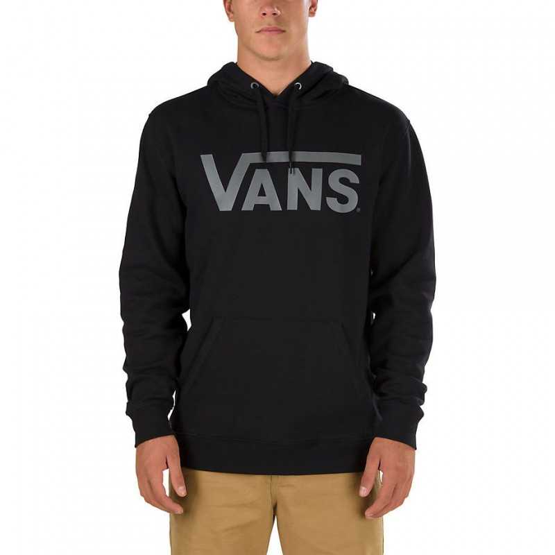 vans black pullover hoodie