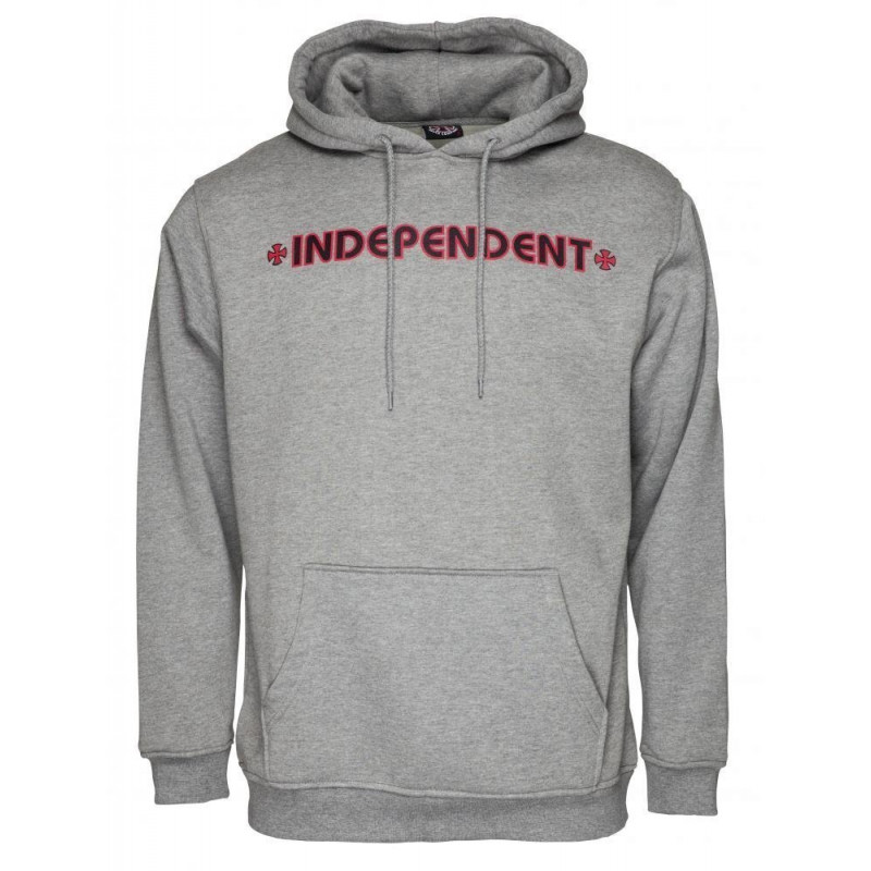 grey independent hoodie