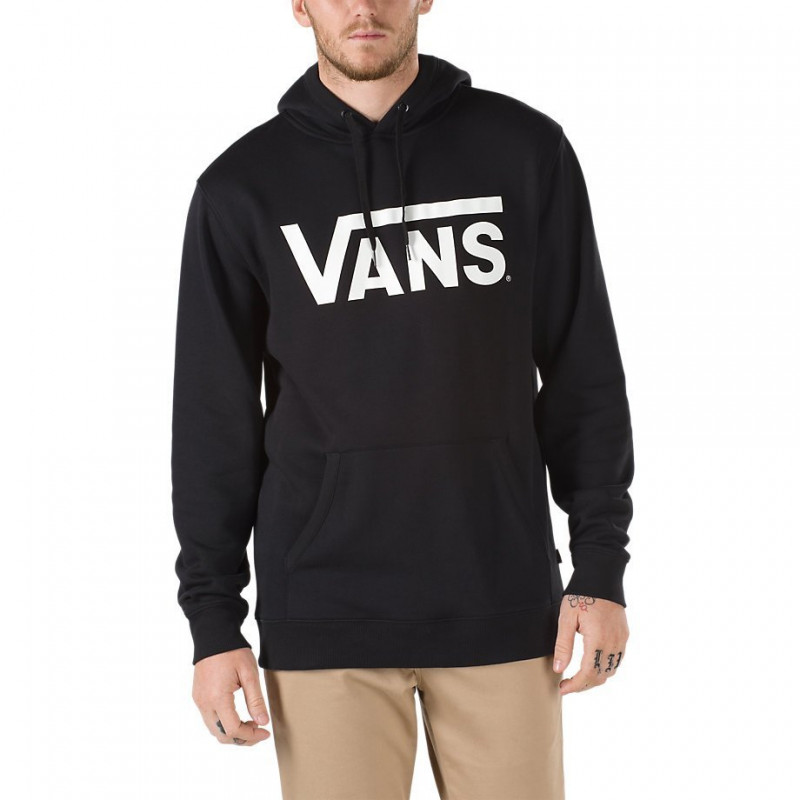 black and white vans hoodie