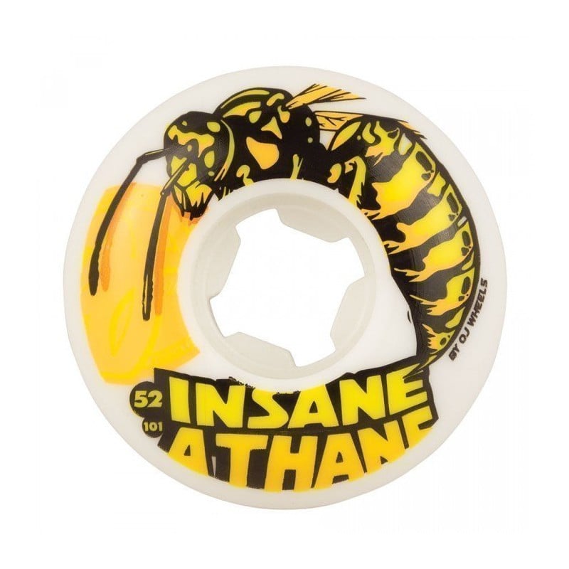 OJ Wasp Insaneathane Ez Edge 52mm Skateboard Ruote