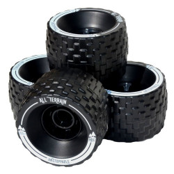 MBS All Terrain 100mm Longboard Roues