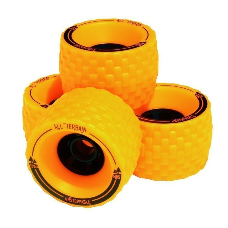 MBS All Terrain 100mm Longboard Wheels