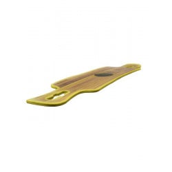 Moonshine County Line Firm Yellow/Natural/Black - Longboard Complete