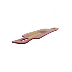 Moonshine County Line Soft Red/Natural/Black - Longboard Complete