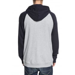 DC Rebuilt Hoodie Dark Indigo/Heather Grey