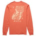 RVCA Women's Day Longsleeve Red Clay