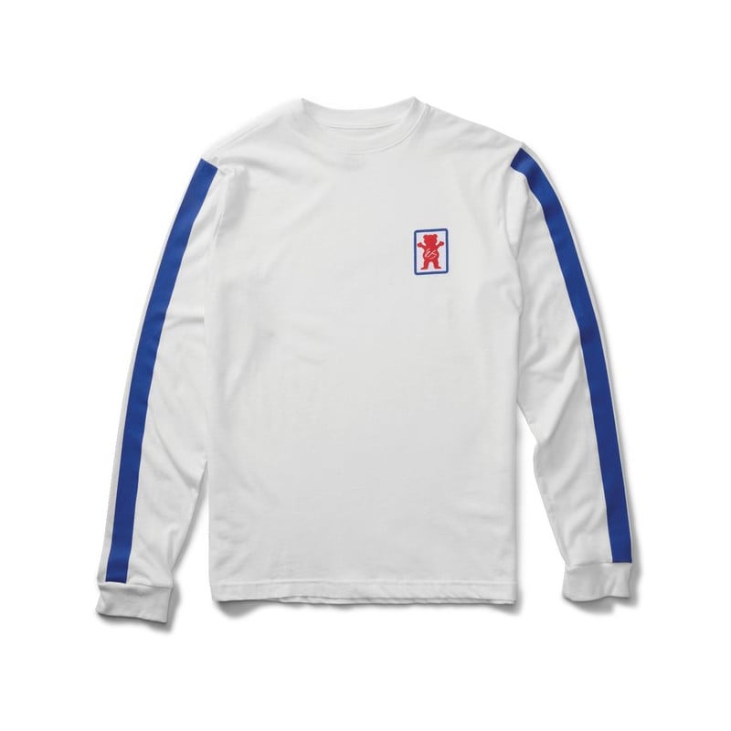 Es x Grizzly Racquet Longsleeve White