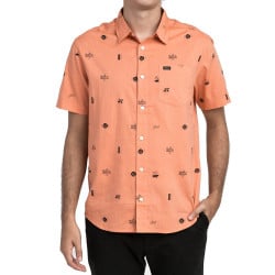 RVCA Mowgli Shirt Terracota