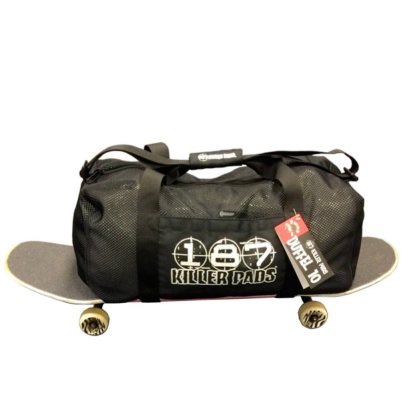 Stewart Island Netto voertuig 187 Mesh Duffle Bag Black kopen bij de Skateboard shop van Nederland