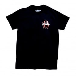 Alva Scratch T-Shirt Black