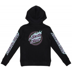 santa cruz flame dot hoodie