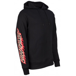 santa cruz flame dot hoodie