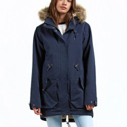 Volcom Less Is More Parka Jacket Navy