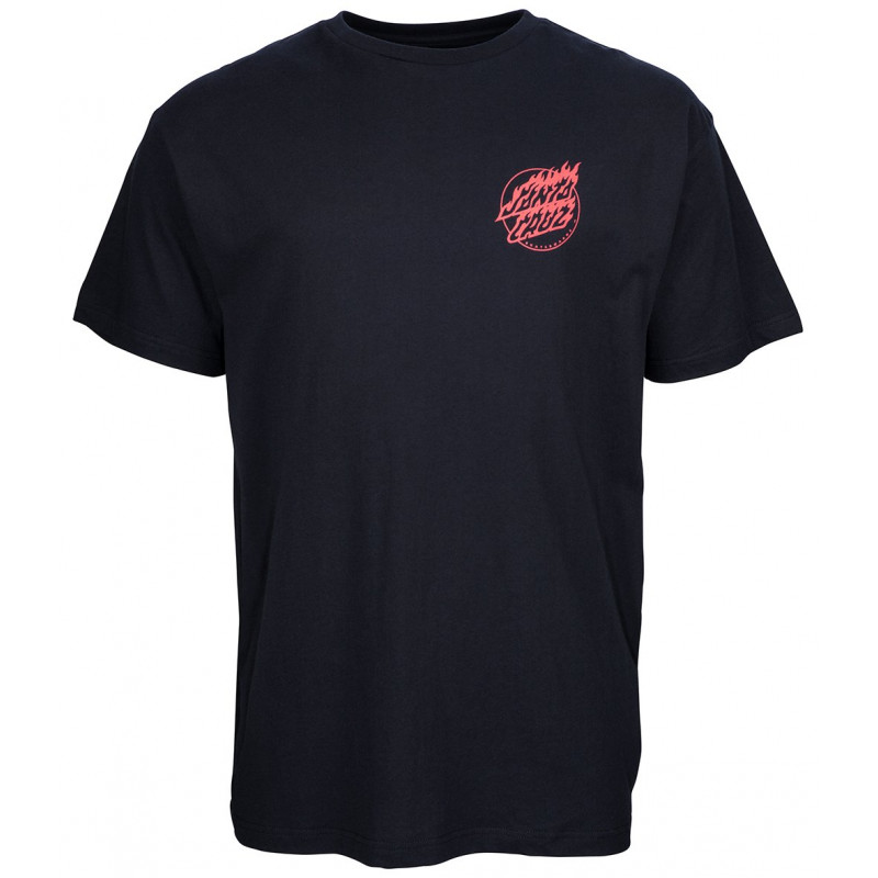 Santa Cruz Flame Dot T-Shirt Zwart kopen bij de Skateboard winkel in ...