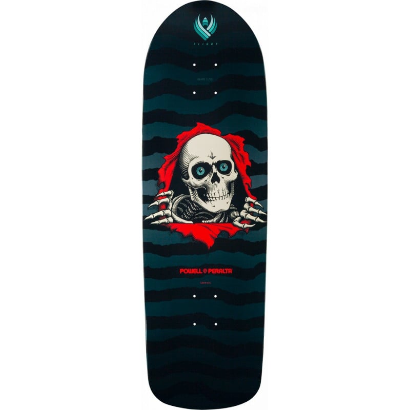 Powell-Peralta Flight Deck Ripper Black 9.75" 280 - Old School Skateboard Deck