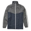 Es Laps Mock Neck Jacket Blue Navy/Grey