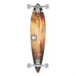 Original Pintail 37 "Surf Graphic" Clear Grip Longboard Complete