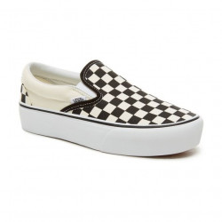 Vans Slip-On Platform Black&White Checkerboard Chaussures