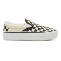 Vans Slip-On Platform Black&White Checkerboard Chaussures