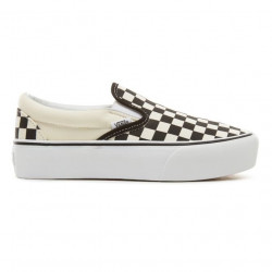 Vans Slip-On Platform Black&White Checkerboard Scarpe