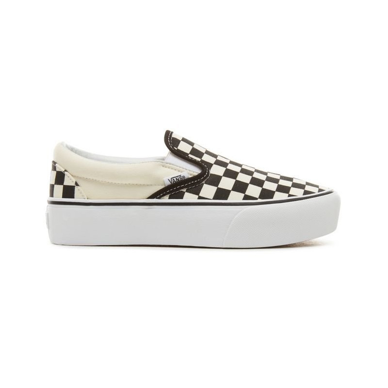 Vans Slip-On Platform Black&White Checkerboard Scarpe