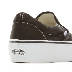 Vans Slip-On Platform Black/White Scarpe