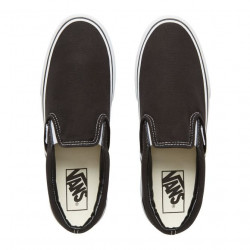 Vans Slip-On Platform Zwart/White Schoenen