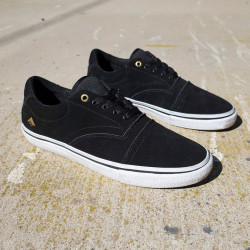 Emerica Provider Black/White/Gold Shoes