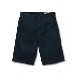 Volcom Frickin Chino Kids Short Service Blue