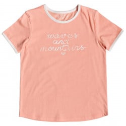 Roxy Eye On You A Kids T-Shirt Salmon