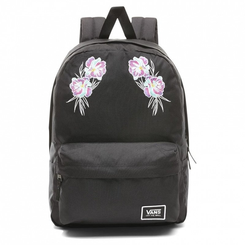 all black vans backpack