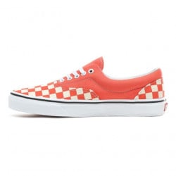 Vans Era Checkerboard Emberglow/True White Scarpe