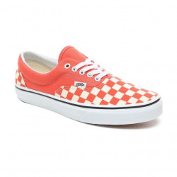 Vans Era Checkerboard Emberglow/True White Scarpe