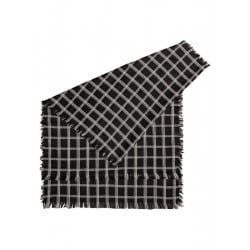 Roxy Total Champ Scarf Anthracite Basic Plaid