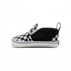 Vans Infant Checkerboard Slip-On V Crib Schoenen (Checker)Black/True White