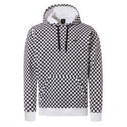 vans checkered sleeve hoodie