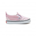 Vans Slip-On V Toddler Scarpe Checkerboard Lilac Neve/True White