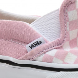 Vans Slip-On V Toddler Shoes Checkerboard Lilac Schnee/True White