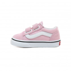 Vans Old Skool V Toddler Chaussures Lilac Neige/True White